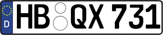 HB-QX731