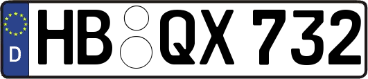 HB-QX732