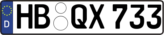 HB-QX733