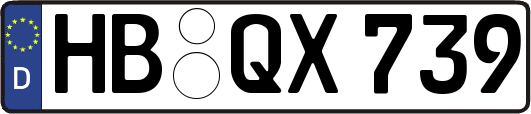 HB-QX739