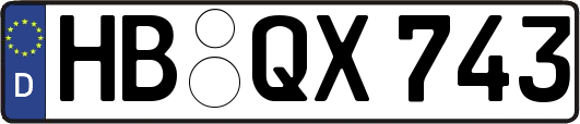 HB-QX743