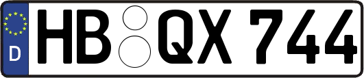 HB-QX744