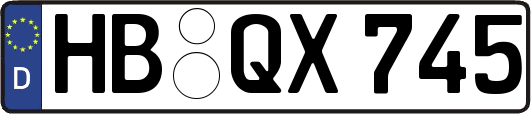 HB-QX745