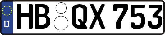 HB-QX753