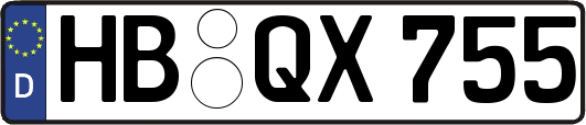 HB-QX755