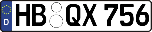 HB-QX756