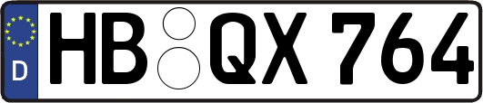 HB-QX764