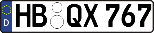 HB-QX767