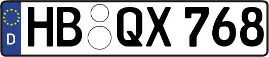 HB-QX768