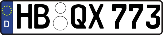 HB-QX773