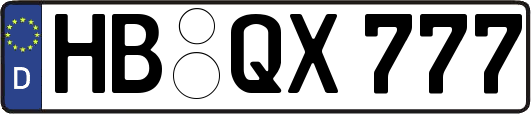 HB-QX777
