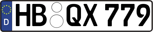 HB-QX779