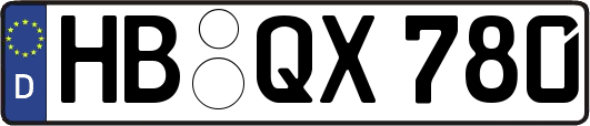 HB-QX780