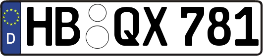 HB-QX781
