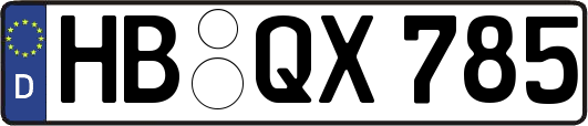 HB-QX785