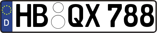 HB-QX788