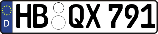 HB-QX791