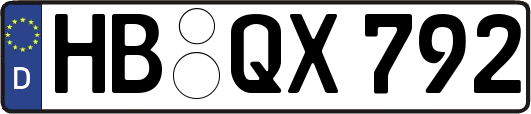 HB-QX792
