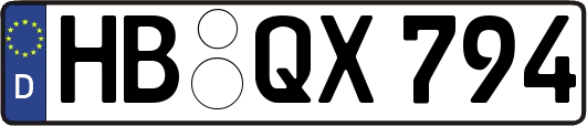 HB-QX794