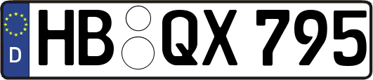 HB-QX795