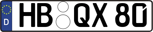 HB-QX80