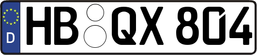 HB-QX804