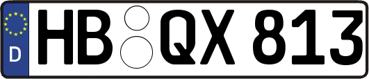 HB-QX813