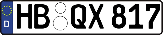 HB-QX817