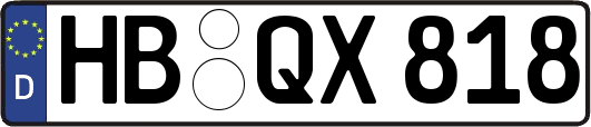 HB-QX818