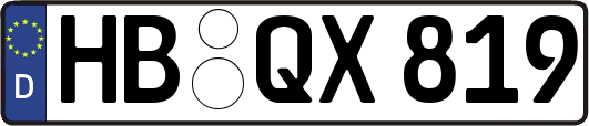 HB-QX819