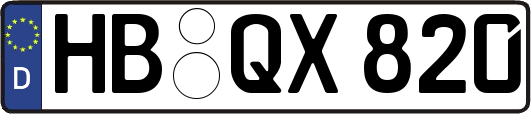 HB-QX820