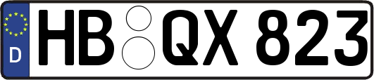 HB-QX823