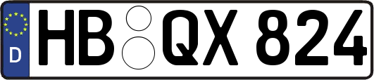 HB-QX824