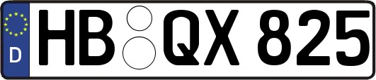 HB-QX825