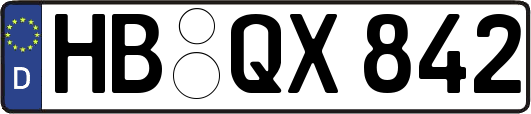 HB-QX842
