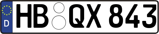 HB-QX843
