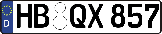 HB-QX857