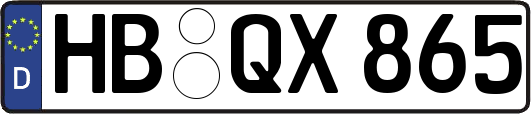 HB-QX865