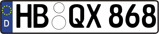 HB-QX868