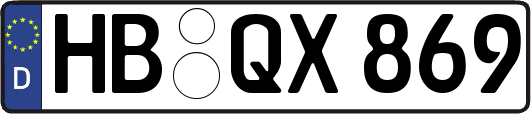 HB-QX869