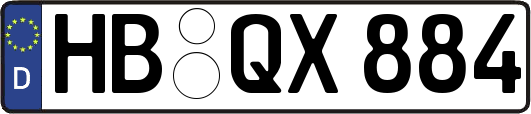 HB-QX884