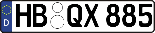 HB-QX885