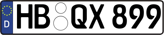 HB-QX899