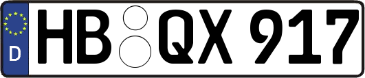 HB-QX917