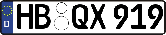 HB-QX919