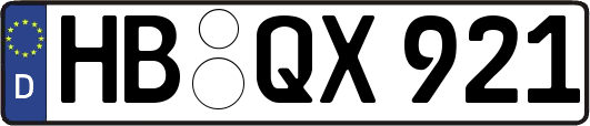 HB-QX921