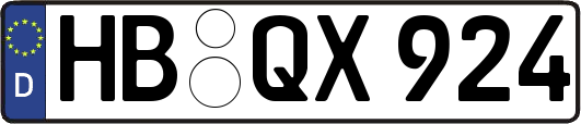 HB-QX924