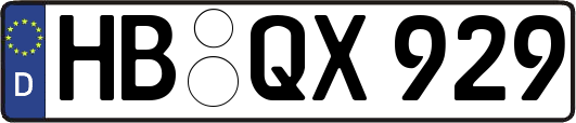 HB-QX929