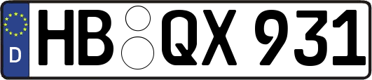 HB-QX931