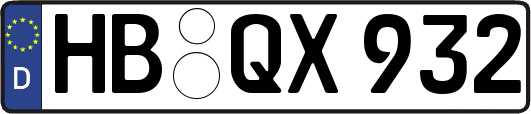HB-QX932